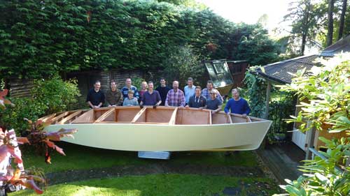 The Boat turning Team