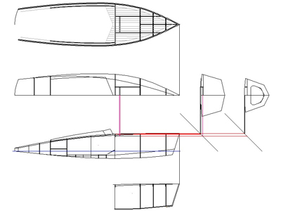 Engine bay hatch design