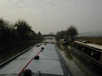 Napton junction in the early morning mist