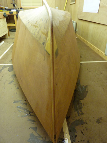 Both hull sides sheathed